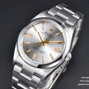 yster Perpetual 126000 36mm VSF 904L Silver Dial Oyster Bracelet VS3235
