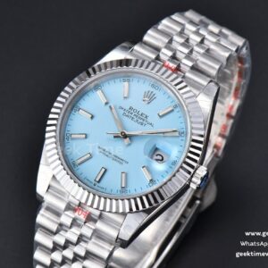 DateJust 41mm 126334 GMF Tiffany Blue Dial Jubilee Bracelet A3235 Tungsten Heavy Version