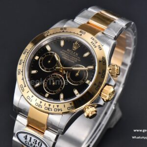 Daytona 116503 40mm Clean CF YG/SS Black Dial Lume Marker YG/SS Bracelet DD4130