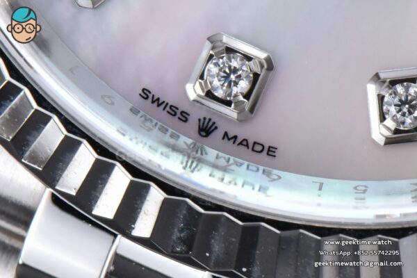 DateJust 36MM 126234 Clean CF MOP Dial Diamond Marker Jubilee Bracelet VR3235 - Image 7