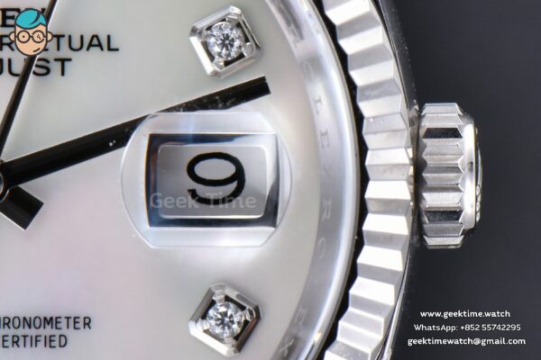 DateJust 36MM 126234 Clean CF MOP Dial Diamond Marker Jubilee Bracelet VR3235 - Image 8