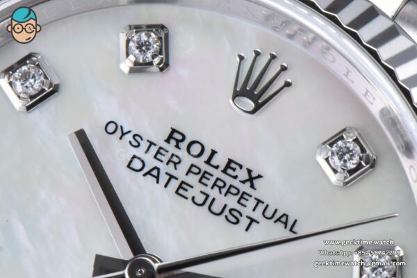 DateJust 36MM 126234 Clean CF MOP Dial Diamond Marker Jubilee Bracelet VR3235 - Image 9