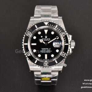 Submariner 126610LN 904L 41mm ZF Black Ceramic Black Dial SS Bracelet VR3235
