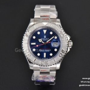 Yacht-Master 126622 40mm CSF 904L blaues Zifferblatt SS-Armband VR3235