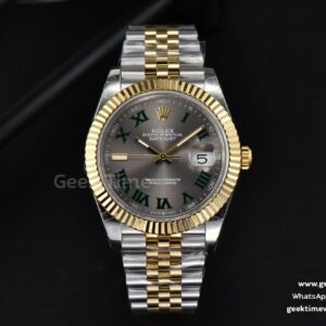 DateJust 41mm BPF YG/SS Gray Wimbledon Dial YG/SS Bracelet A2824