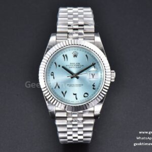 DateJust 41mm 126334 BPF Ice Blue Arabic Dial Jubilee Bracelet A2824