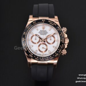 Daytona 116515 RG BTF Ceramic White/RG Dial Oysterflex Strap SA4130