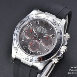 Daytona 116509 904L Clean CF Gray Dial Digital Marker Oysterflex Strap SA4130 V2