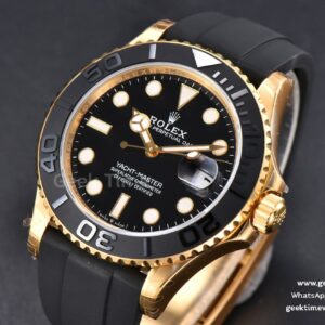 Yacht-Master 226658 42mm YG VSF Ceramic Black Dial Oysterflex Strap VS3235