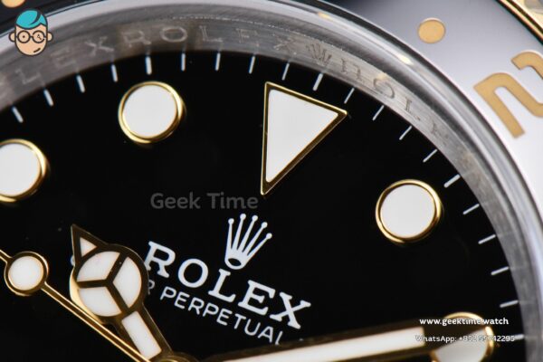 GMT Master II 126713 40mm GMF 904L YG/SS Black/Gray Bezel Black Dial Jubilee Bracelet SH3285 - Image 5