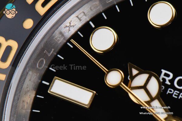 GMT Master II 126713 40mm GMF 904L YG/SS Black/Gray Bezel Black Dial Jubilee Bracelet SH3285 - Image 6
