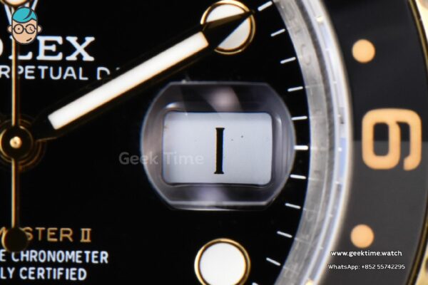 GMT Master II 126713 40mm GMF 904L YG/SS Black/Gray Bezel Black Dial Jubilee Bracelet SH3285 - Image 9