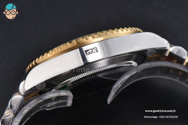 GMT Master II 126713 40mm GMF 904L YG/SS Black/Gray Bezel Black Dial Jubilee Bracelet SH3285 - Image 17