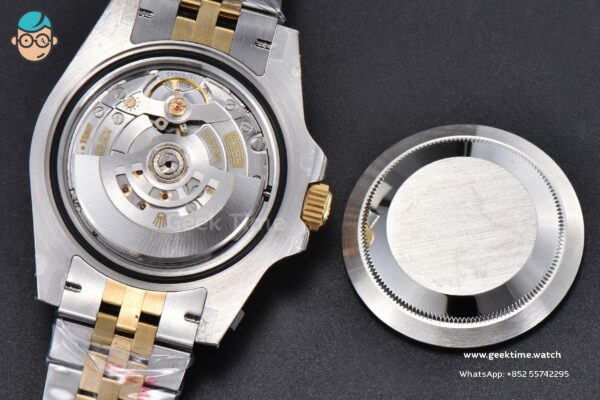 GMT Master II 126713 40mm GMF 904L YG/SS Black/Gray Bezel Black Dial Jubilee Bracelet SH3285 - Image 20