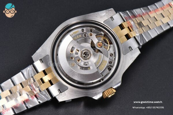 GMT Master II 126713 40mm GMF 904L YG/SS Black/Gray Bezel Black Dial Jubilee Bracelet SH3285 - Image 21