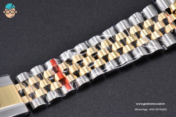 GMT Master II 126713 40mm GMF 904L YG/SS Black/Gray Bezel Black Dial Jubilee Bracelet SH3285 - Image 29