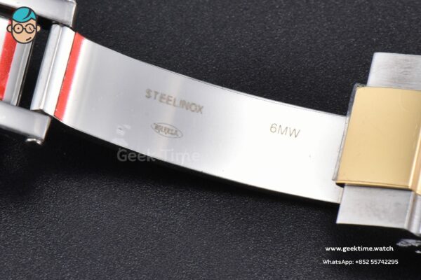 GMT Master II 126713 40mm GMF 904L YG/SS Black/Gray Bezel Black Dial Jubilee Bracelet SH3285 - Image 36