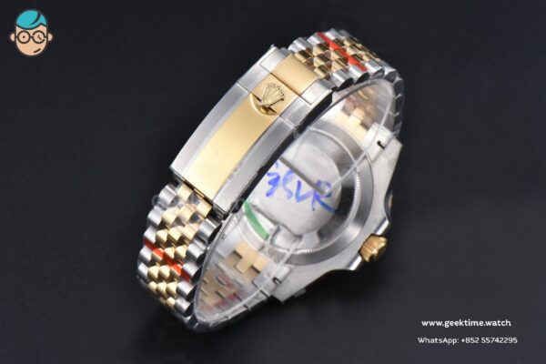 GMT Master II 126713 40mm GMF 904L YG/SS Black/Gray Bezel Black Dial Jubilee Bracelet SH3285 - Image 38