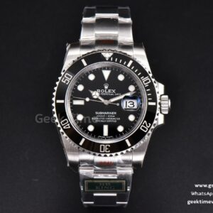 Submariner 116610 LN 40mm ARF cerámica negra esfera negra brazalete SS VS3135