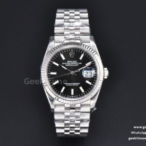 DateJust 41mm 904L VSF Black Dial Lume Marker Jubilee VS3235