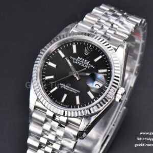 DateJust 41MM 904L VSF Black Dial Lume Marker Jubilee VS3235