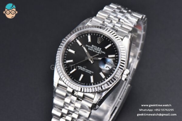 DateJust 41MM 904L VSF Black Dial Lume Marker Jubilee VS3235