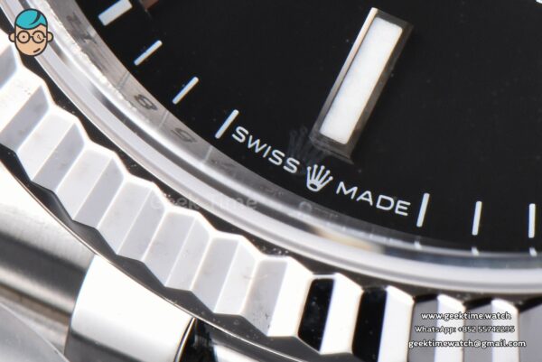 DateJust 41MM 904L VSF Black Dial Lume Marker Jubilee VS3235 - Image 7