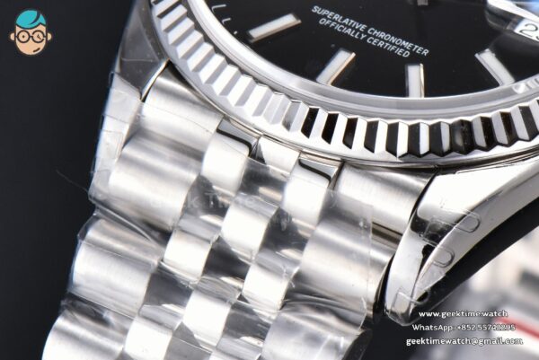 DateJust 41MM 904L VSF Black Dial Lume Marker Jubilee VS3235 - Image 9