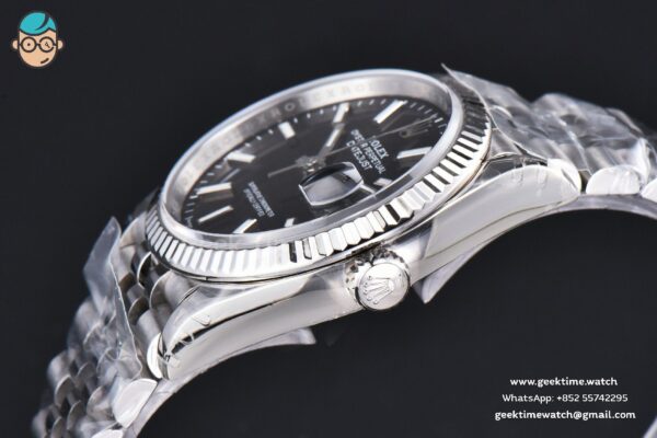 DateJust 41MM 904L VSF Black Dial Lume Marker Jubilee VS3235 - Image 10