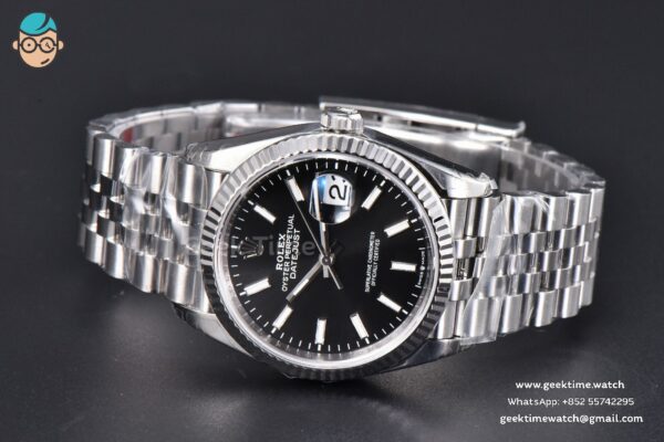 DateJust 41MM 904L VSF Black Dial Lume Marker Jubilee VS3235 - Image 14