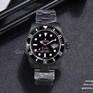 Blaken Submariner 116610 LN IPKF Black Hand PVD Bracelet A2836