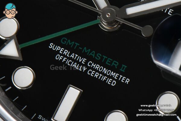 GMT-Master II 116710 LN Clean CF Black Ceramic Oyster Bracelet VR3186 - Image 10