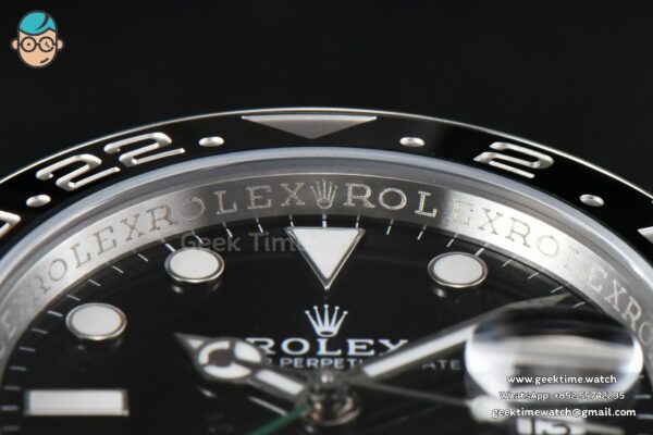 GMT-Master II 116710 LN Clean CF Black Ceramic Oyster Bracelet VR3186 - Image 7