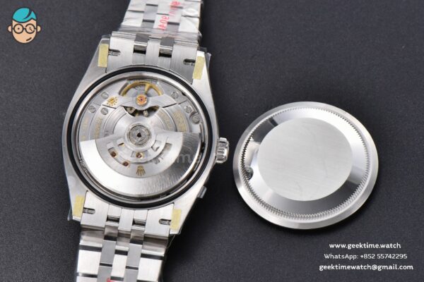 DateJust 36MM 126234 Clean CF Black Dial Jubilee Bracelet VR3235 - Image 13