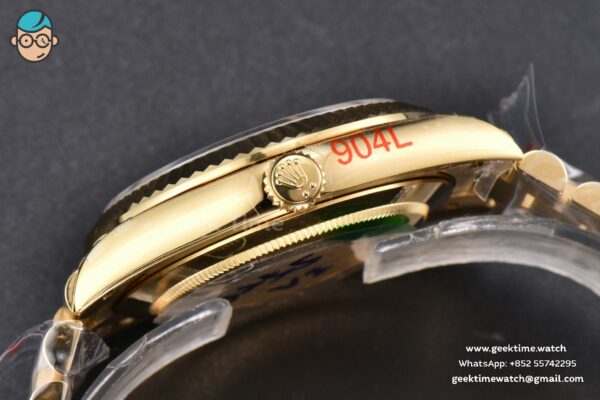 DateJust 36MM 126234 904L VSF Black Dial Diamond Marker Jubilee Bracelet VS3235 - Image 16