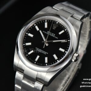 Oyster Perpetual 39MM 114300 BPF Black Dial SS Bracelet A2824