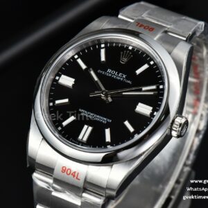 Oyster Perpetual 124300 41mm EWF Black Dial SS Bracelet A3230