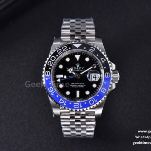 GMT Master V9F 126710 BLNR schwarzes Zifferblatt Jubilee-Armband A3285