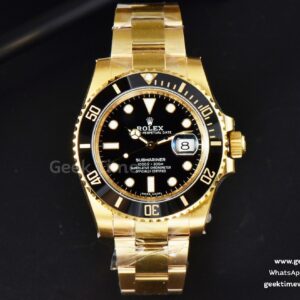 Submariner 116618 LN 40mm VSF YG Black Dial YG Bracelet VS3130