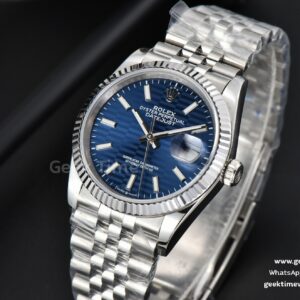 DateJust 36mm BPF Blue Motif Dial Jubilee Bracelet A2824