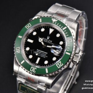 Submariner 126610 LV 41mm King Green Ceramic Green Dial SS Bracelet VR3235