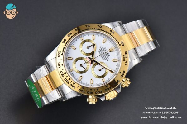 Daytona 116503 YG/SS APSF White Dial Lume Marker YG/SS Bracelet SH4130 - Image 4