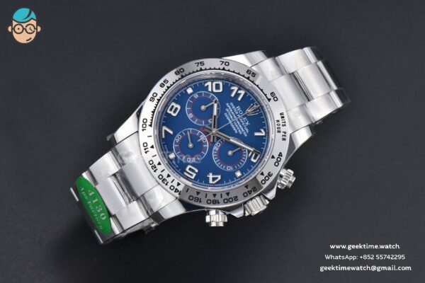 Daytona 116509 SS APSF Blue Dial Digital Marker SS Bracelet SH4130 - Image 4