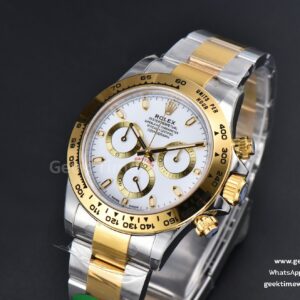 Daytona 116503 YG/SS APSF White Dial Lume Marker YG/SS Bracelet SH4130
