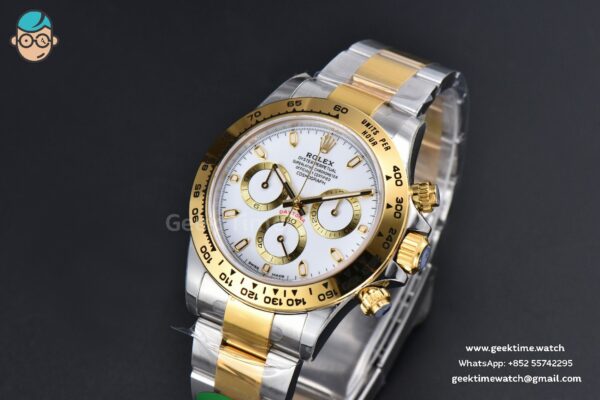 Daytona 116503 YG/SS APSF White Dial Lume Marker YG/SS Bracelet SH4130