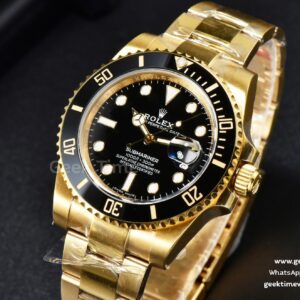 Submariner 116618 LN 40mm VSF YG Black Dial YG Bracelet VS3130