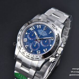 Daytona 116509 SS APSF Blue Dial Digital Marker SS Bracelet SH4130