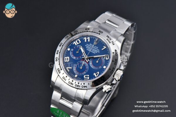 Daytona 116509 SS APSF Blue Dial Digital Marker SS Bracelet SH4130