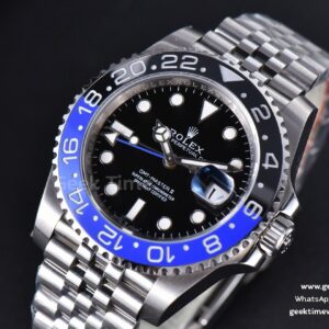 GMT Master V9F 126710 BLNR Black DIial Jubilee Bracelet A3285