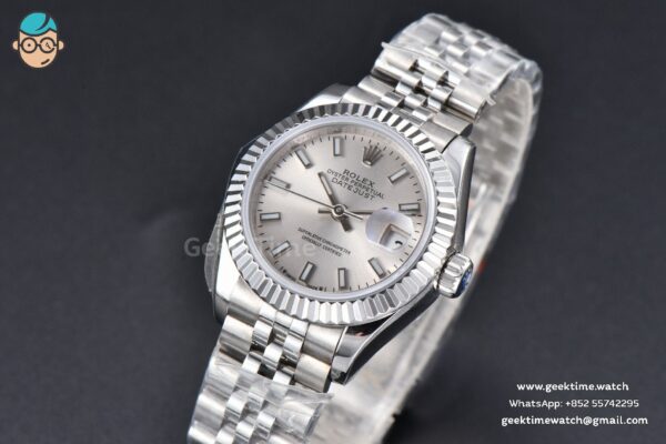 DateJust 28MM WF Silver Dial Lume Marker Jubilee Bracelet A2671